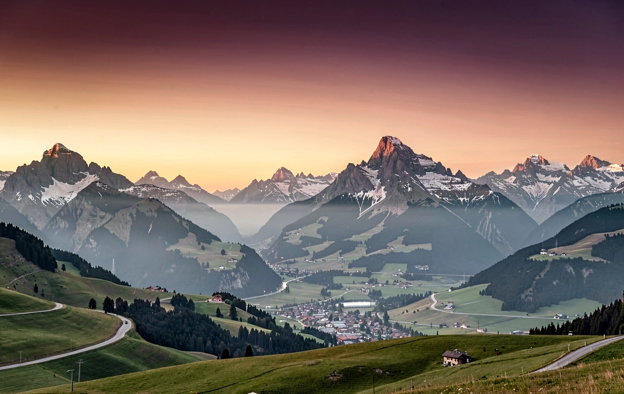 Tiroler Abendstimmung